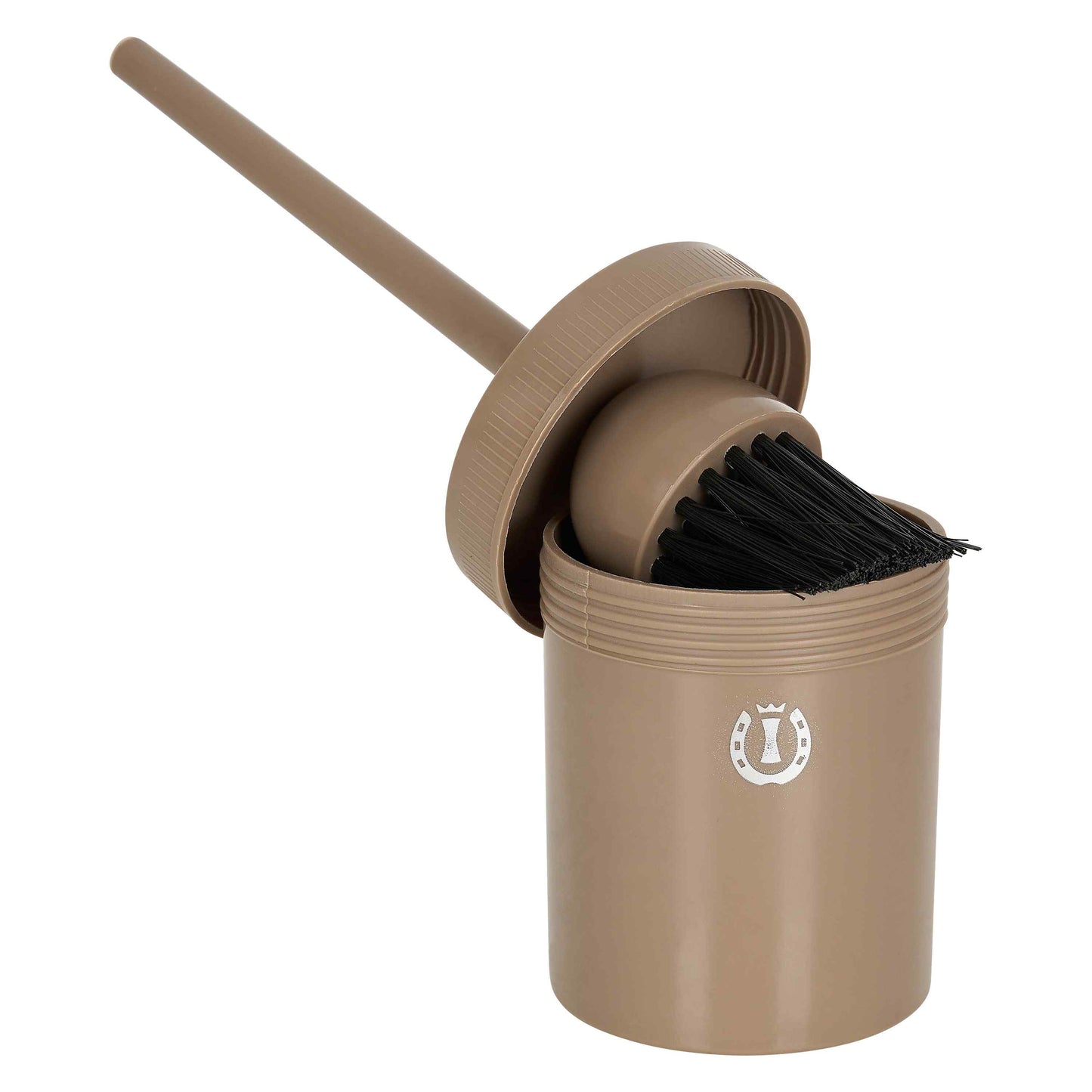 Hoof oil brush with container IRH