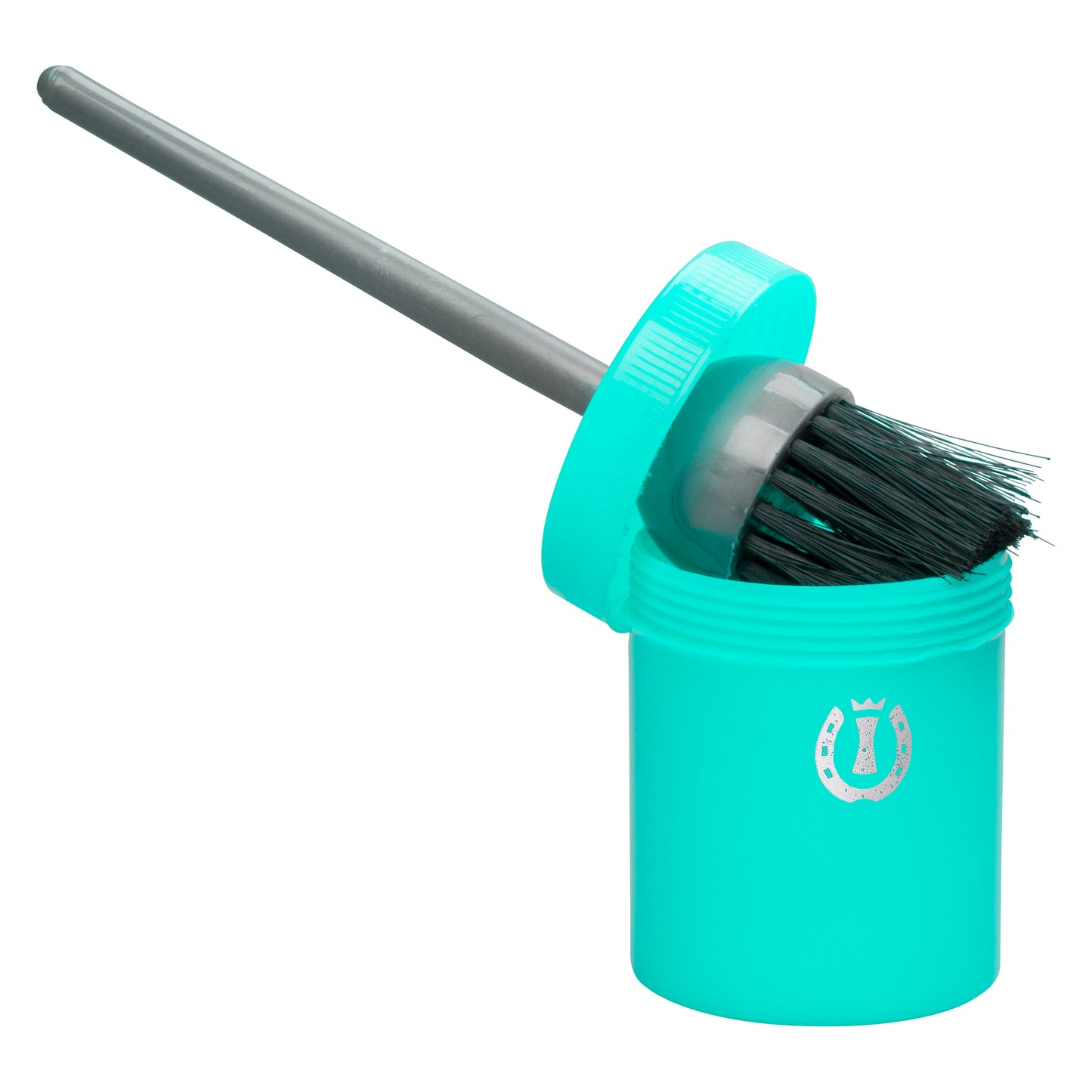 Hoof oil brush with container IRH