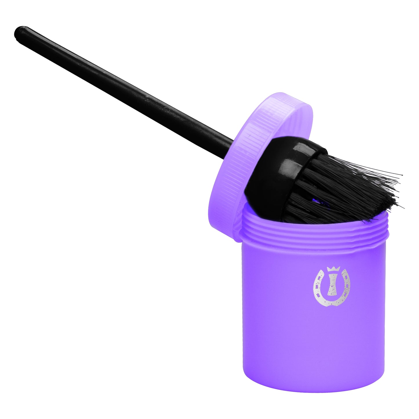 Hoof oil brush with container IRH