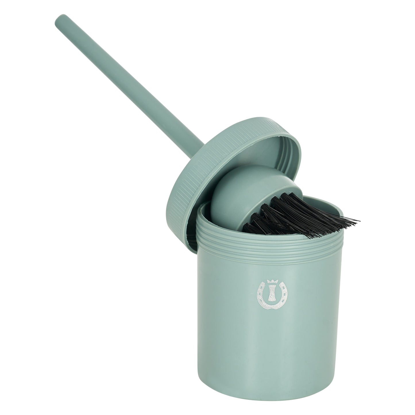 Hoof oil brush with container IRH