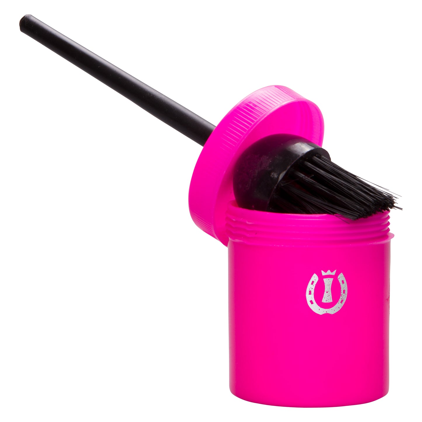 Hoof oil brush with container IRH