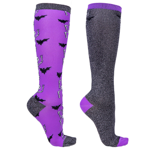 Knee stockings Halloween (2-pack)