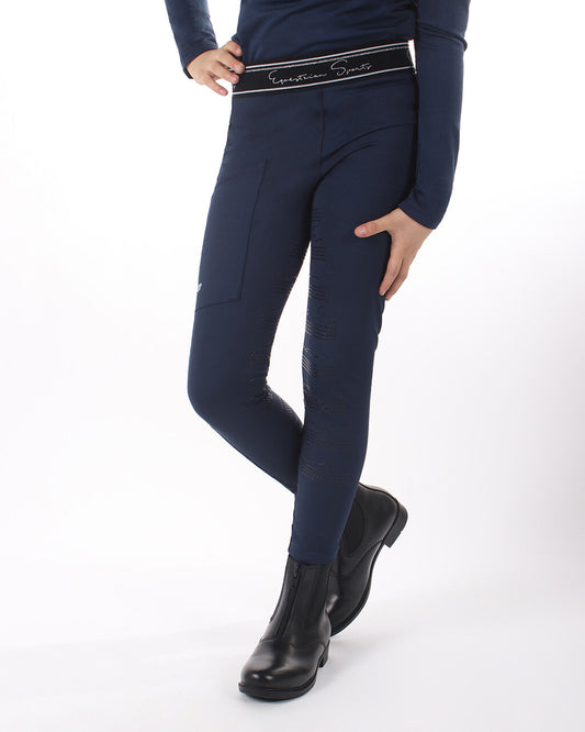 Riding tights Eden Junior anti-slip full seat
